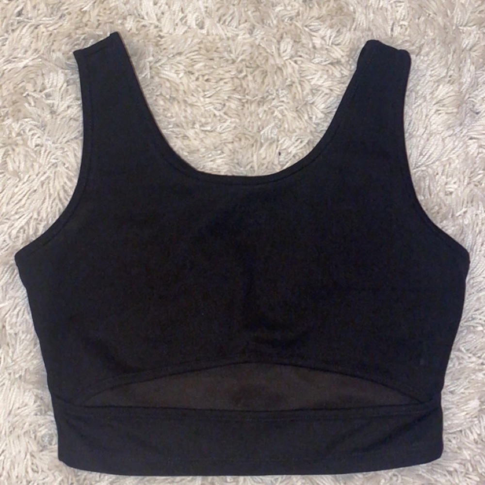 Black Shein Top! Size medium but (fits like small) & cropped.
